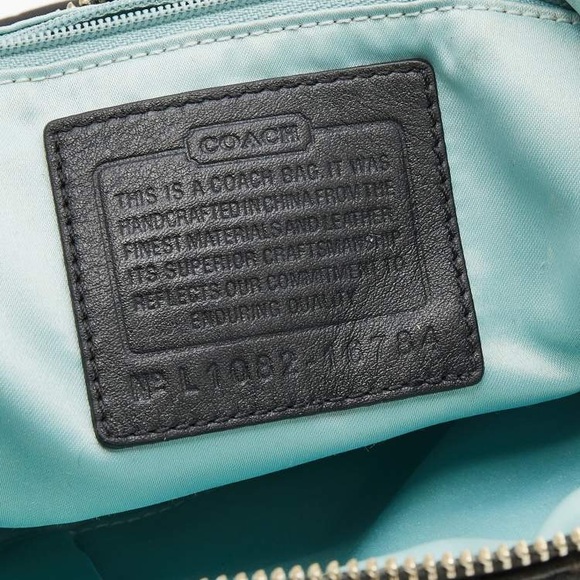 Coach Dark Brown and Black Hobo Bag - Picture 6 of 7